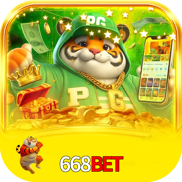 Imagem promocional da 668bet mostrando a plataforma e suas vantagens